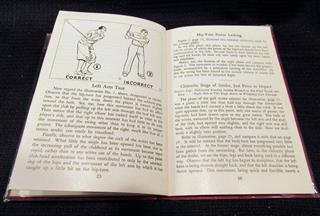 RARE FIRST EDITION RIGHTS AND WRONGS OF GOLF 1935 BOBBY JONES - FIRST EDITION BO